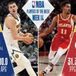 【NBAニュース】第14週の週間最優秀選手が選出