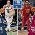 【NBAニュース】2022‐23年シーズン第9週の週間最優秀選手が選出