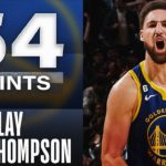 【NBAニュース】クレイトンプソンが今季自己最多54得点を記録