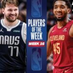 【NBAニュース】2023-24年シーズン第16週の週間最優秀選手が選出